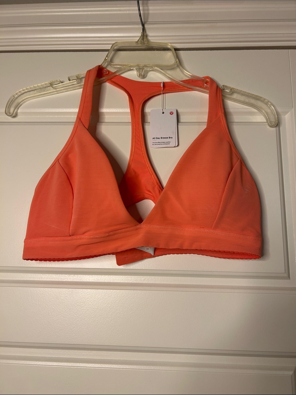 lululemon athletica Coral Racerback Light Support Bra